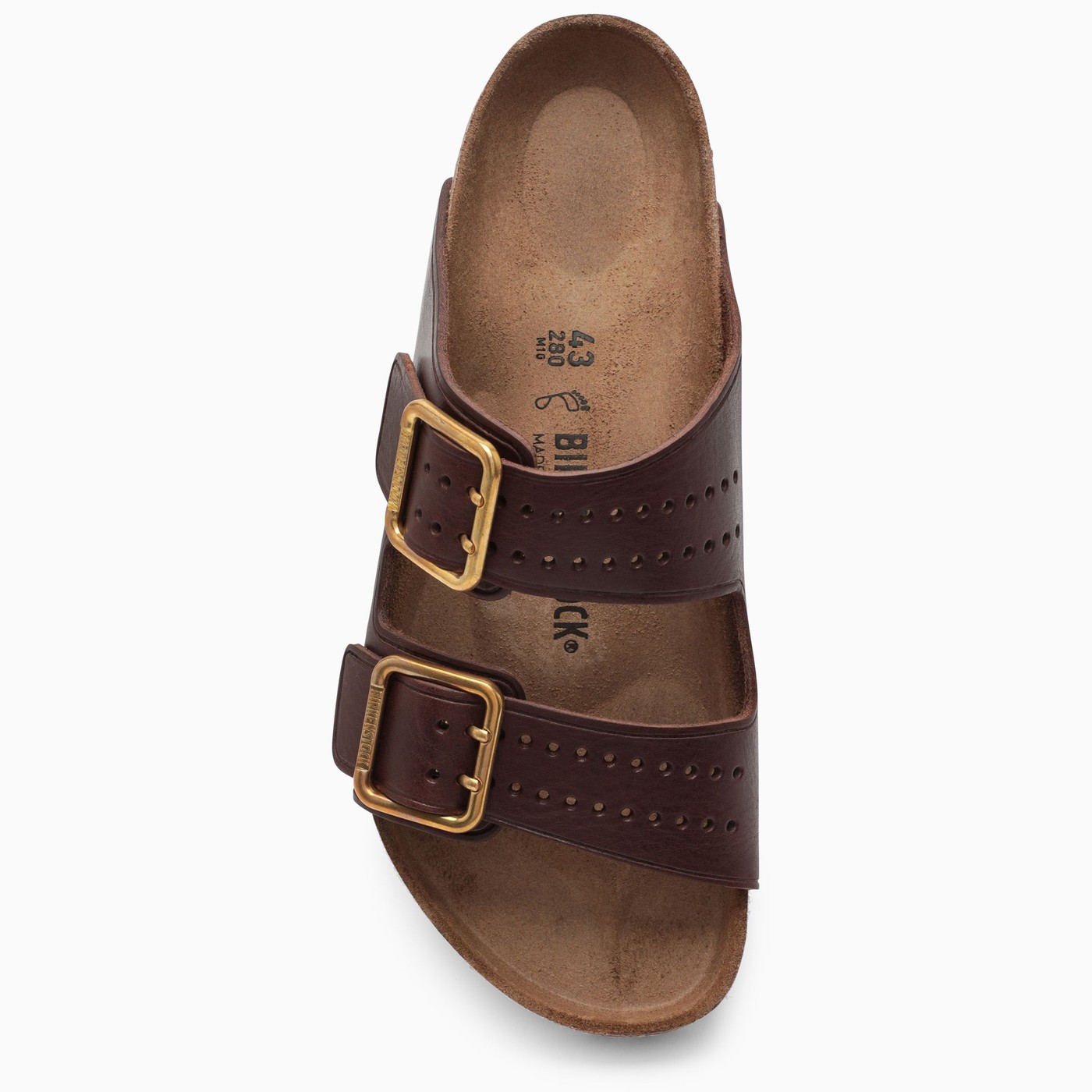 Birkenstock Brown Arizona Bold Gap slipper TheDoubleF