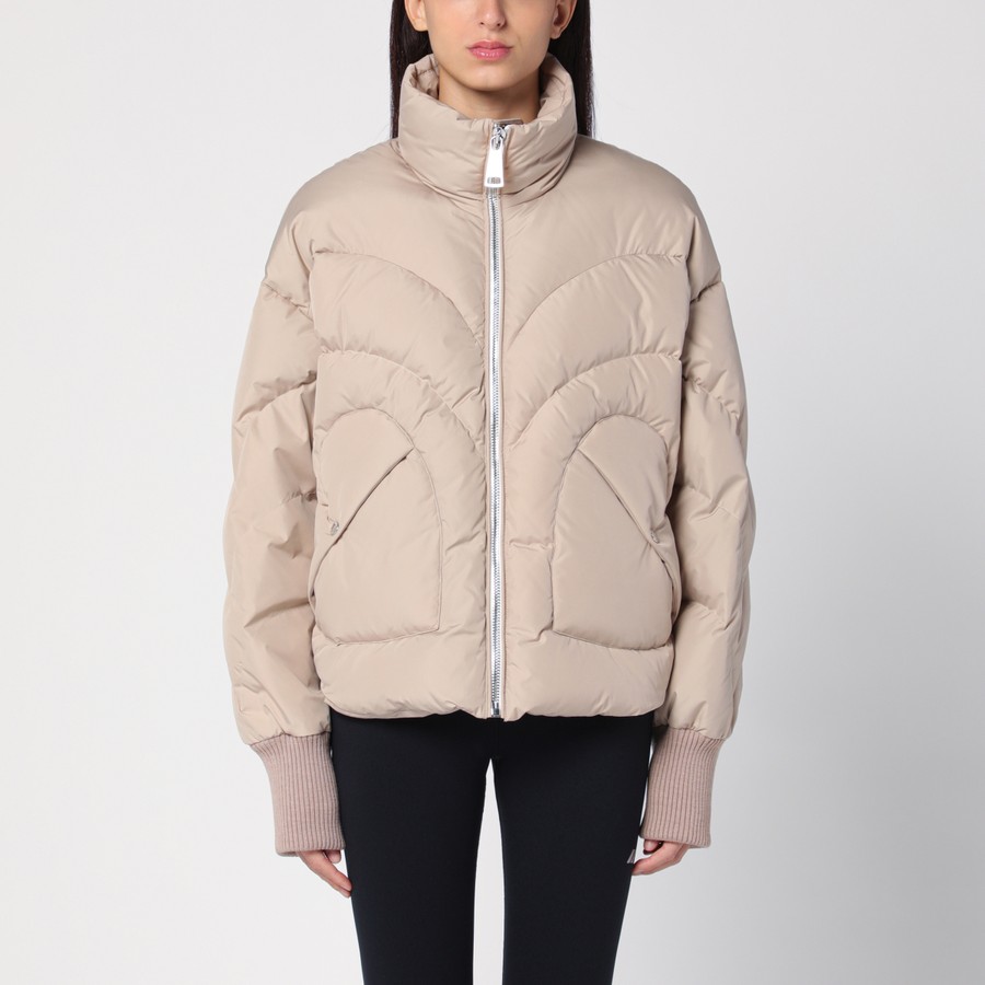 ジャケット Khrisjoy Beige Corazon padded jacket Khrisjoy Beige Corazon padded jacket | TheDoubleF