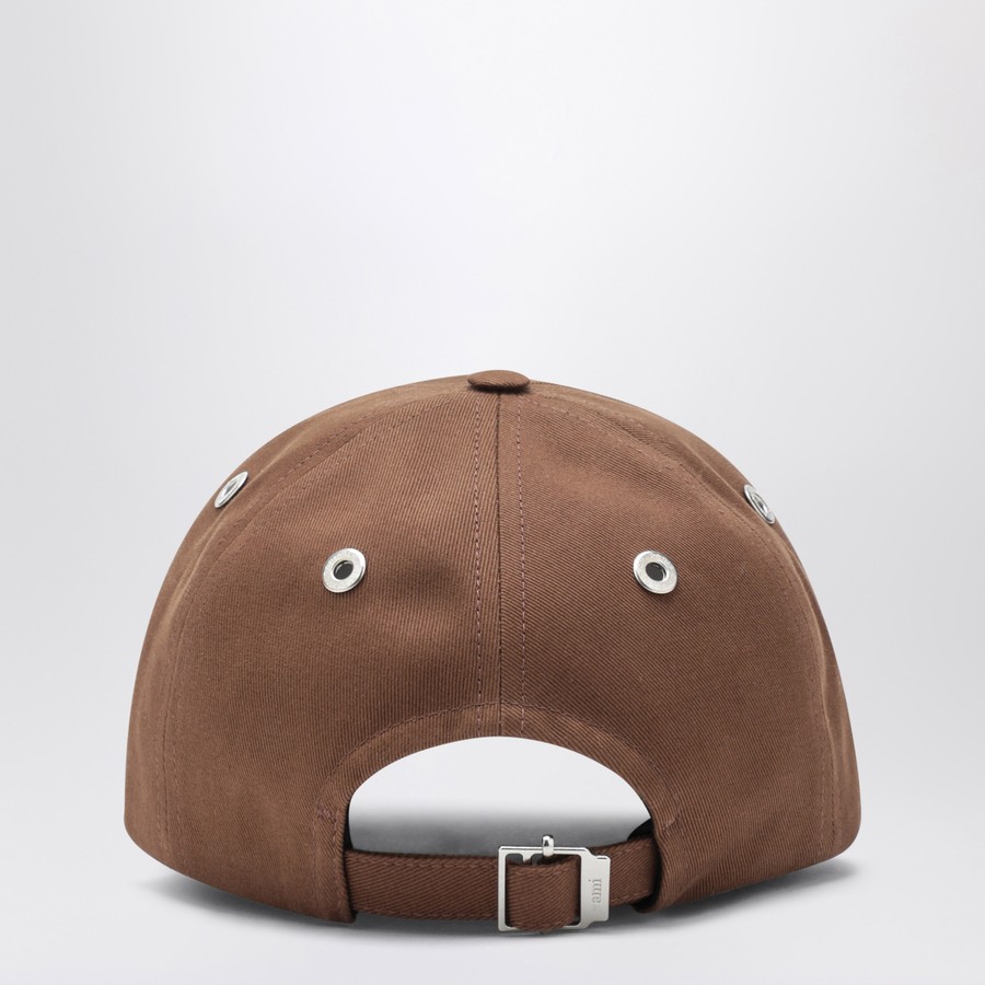 キャップ Ami Paris Ami De Coeur Hazelnut Baseball Cap Ami Paris Ami De Coeur Hazelnut baseball cap | TheDoubleF