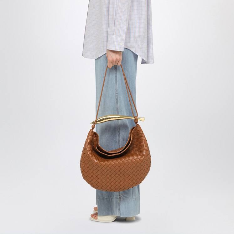 ハンドバッグ Bottega Veneta Dark Praline Mini Jodie bag Bottega Veneta Dark Praline Mini Jodie bag | TheDoubleF