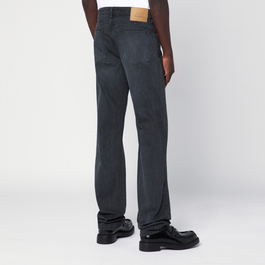 Ami Paris Faded black denim jeans | TheDoubleF
