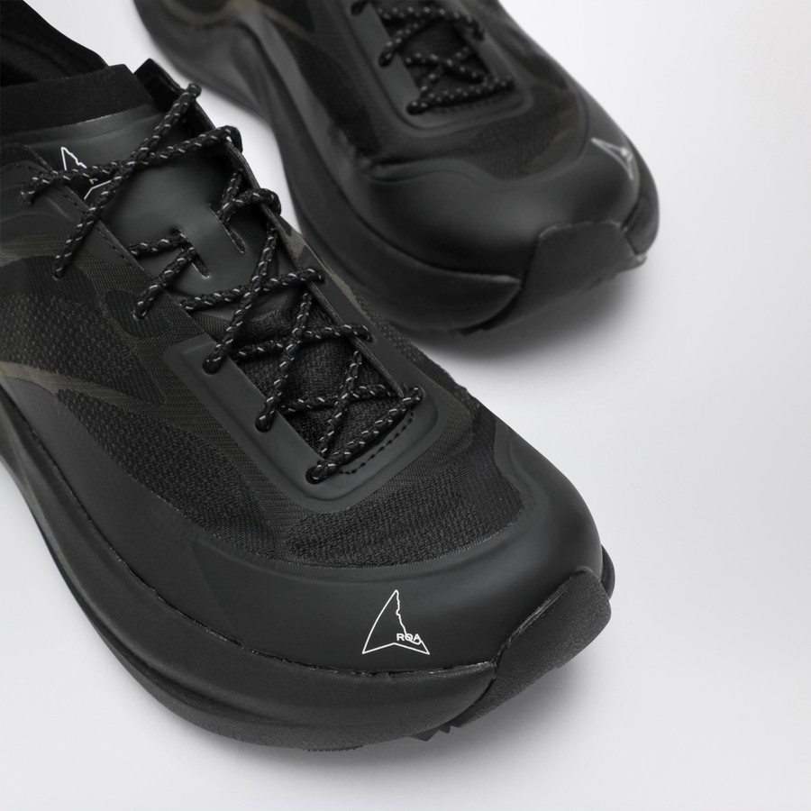 ROA Black fabric sneaker Sella | TheDoubleF