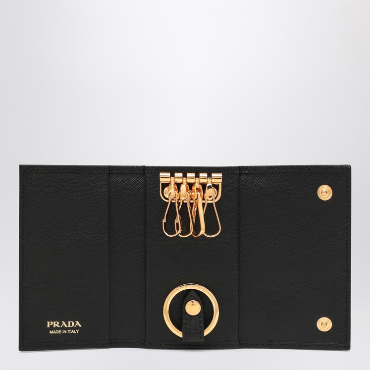 キーホルダー・キーリング PRADA Woman Key chain Black 1TR1062C3K F0002 Prada Metal Keychain | Saks Fifth Avenue