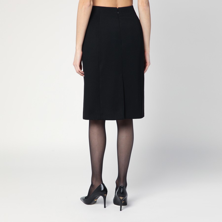 スカート Balenciaga Black Hourglass Midi Skirt Balenciaga Black Hourglass midi skirt | TheDoubleF