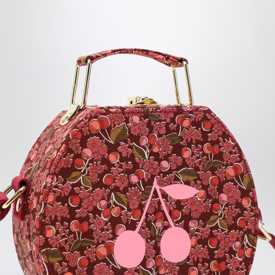 Bonpoint Jadore suitcase bag in red Liberty fabric | TheDoubleF