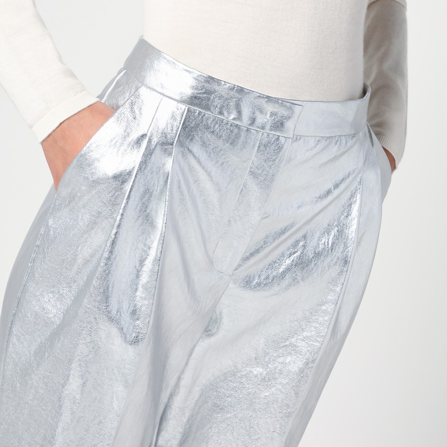 ボトムスその他 THE GARMENT Silver Andy wide trousers the garment Silver Andy wide trousers | TheDoubleF