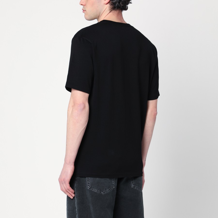 Auralee Black cotton T-shirt | TheDoubleF