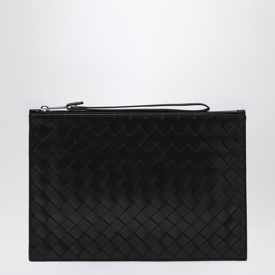 ★BOTTEGA VENETA★ Intrecciato Pouch Black 652931VCQC18425 6 Intrecciato clutch bag | Bottega Veneta | OTTODISANPIETRO