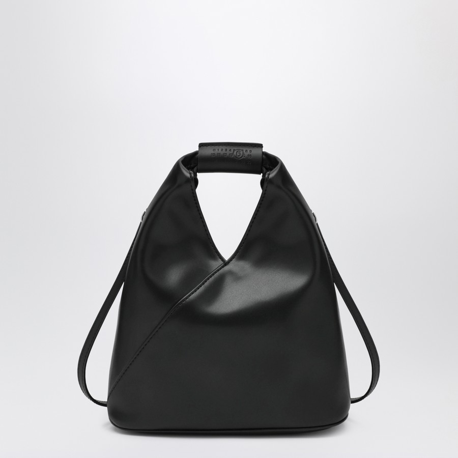 MM6 Maison Margiela バッグ Black Leather Japanese Crossbody Bag | MM6