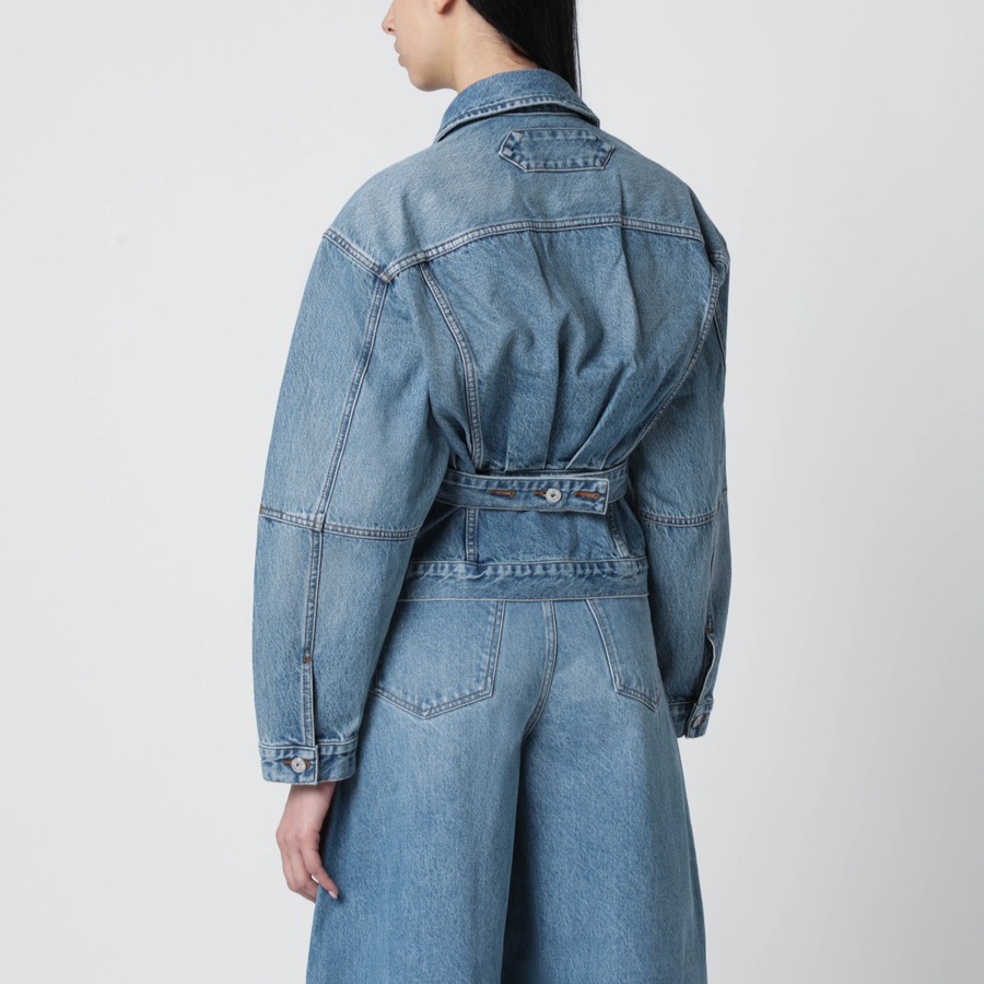 JACQUEMUS Indigo de-Nîmes denim jacket | TheDoubleF
