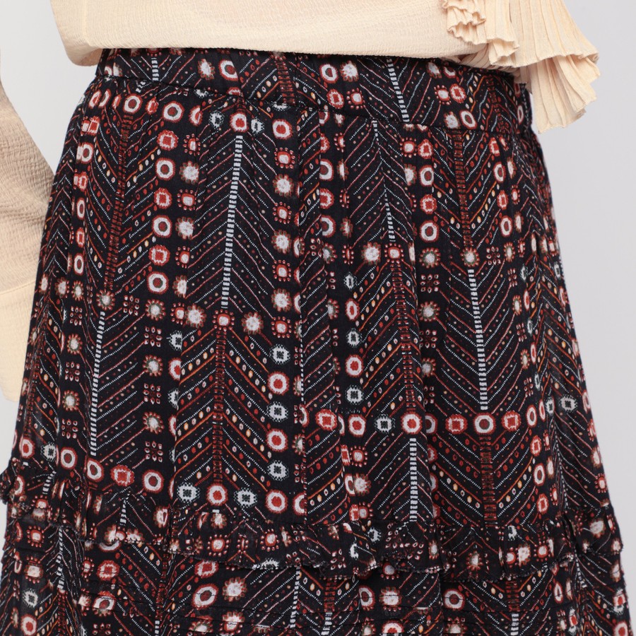 スカート ISABEL MARANT Etoile Diya skirt in cotton voile with print ISABEL MARANT Étoile Women's Diya Skirt In Cotton Voile With