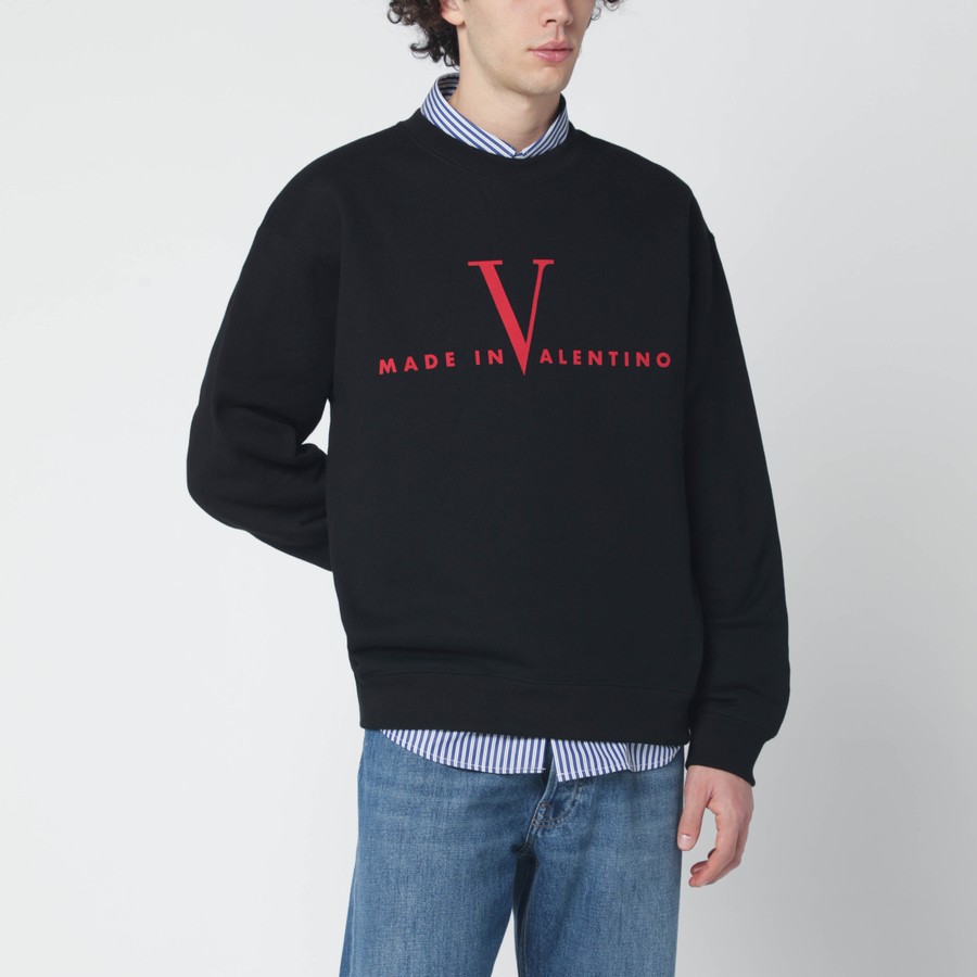 Valentino Black Made In Valentino sweatshirt | TheDoubleF