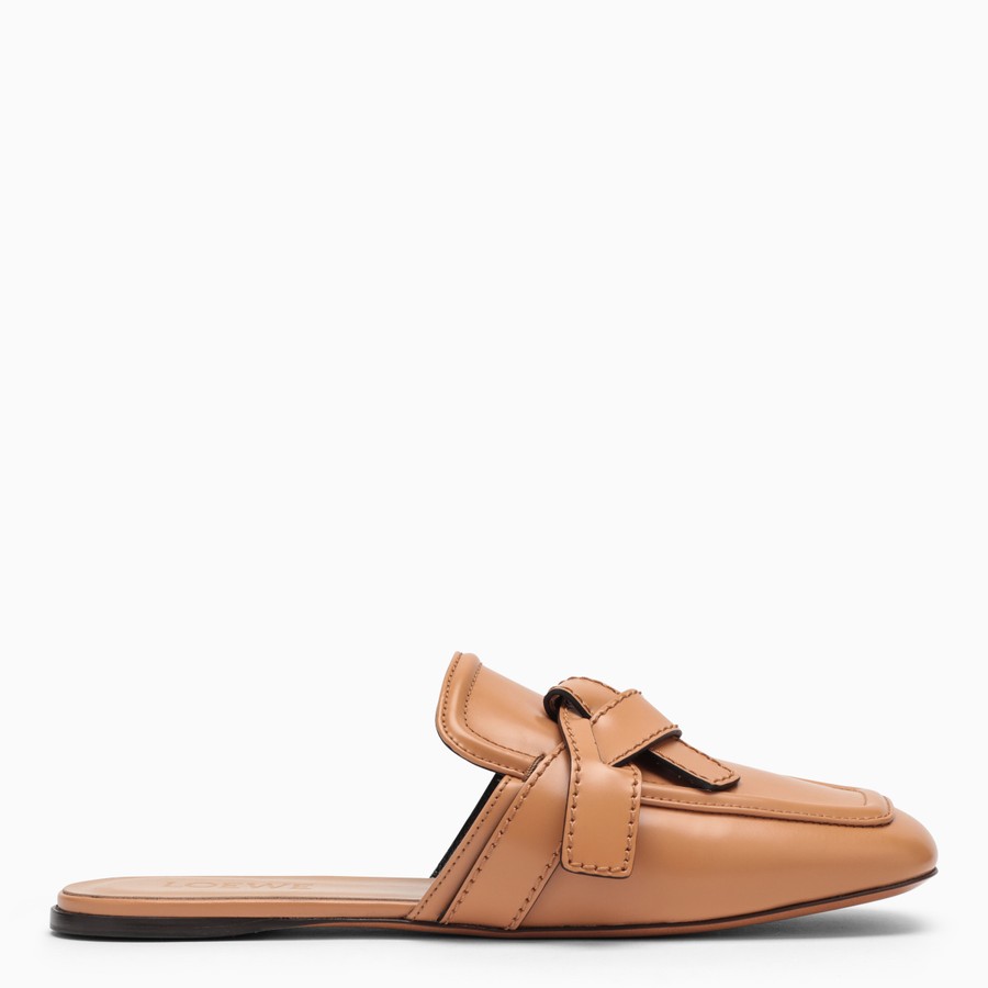 Light brown mules clearance