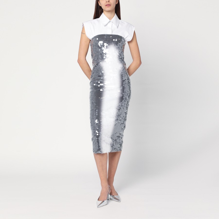 【関税&送料込】Sportmax Midi Dress With Gradient Sequin Eff Sportmax Midi dress with gradient sequin effect | TheDoubleF