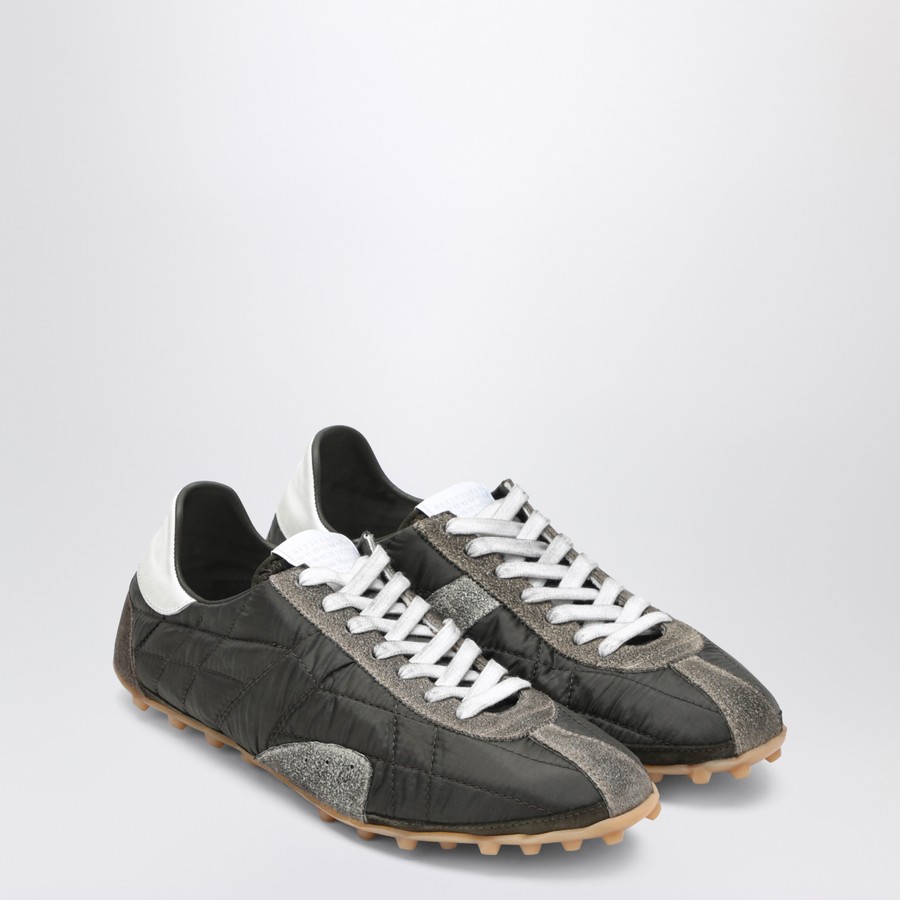 Maison Margiela Dark green/white Sprinters sneakers | TheDoubleF