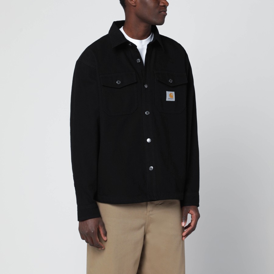 Shirt Jacket Carhartt Jackets For Men Carhartt WIP Selby Black