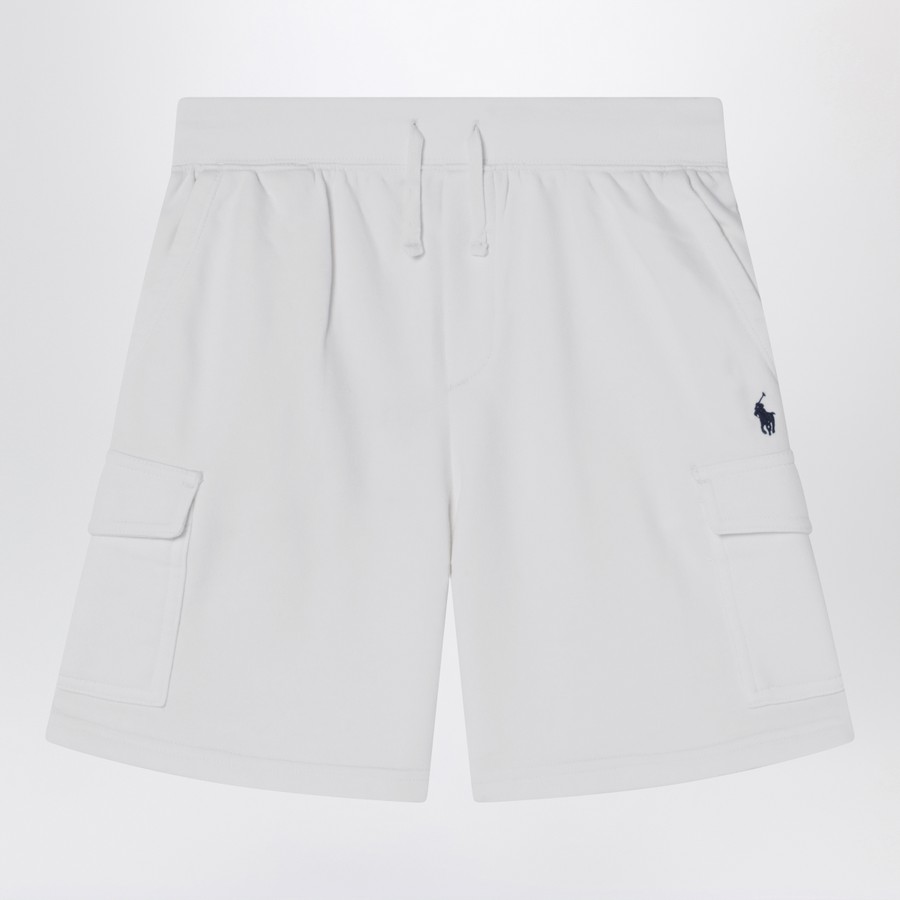 Polo Ralph Lauren White cotton blend short | TheDoubleF