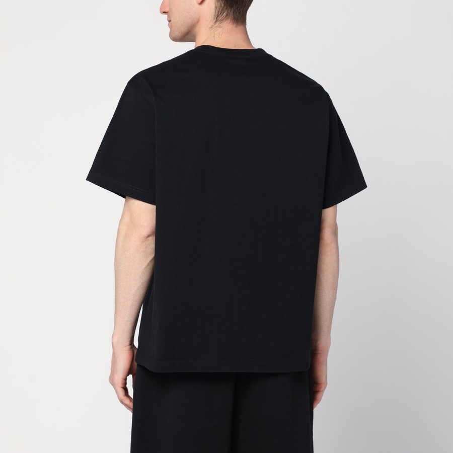 Tシャツ・カットソー AWAKE NY Men T Shirts AWK SP25 TS009CO BL BLACK Awake NY Black T-shirt with Stomper logo print | TheDoubleF