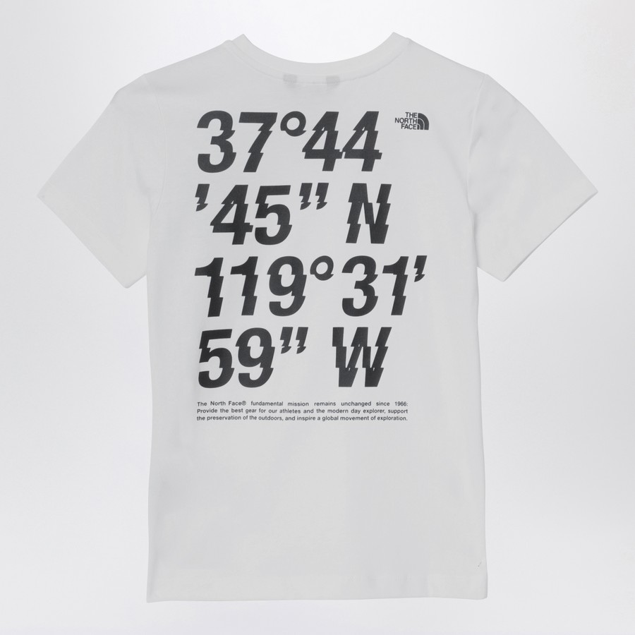 The North Face White cotton T-shirt with logo print | TheDoubleF