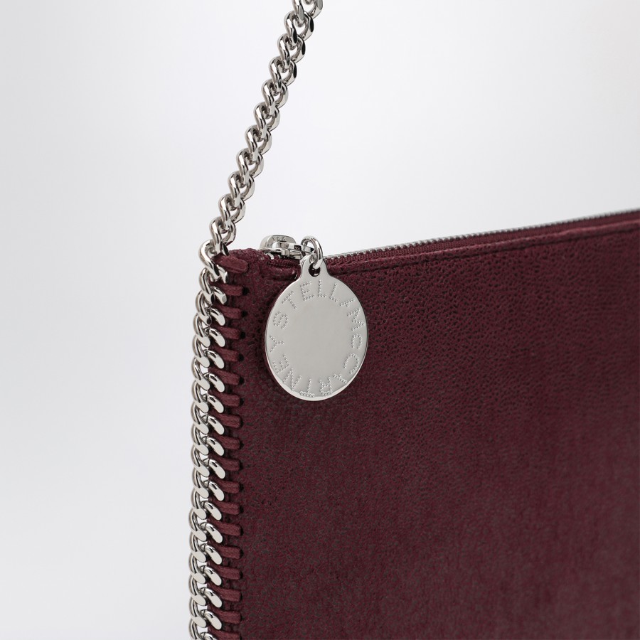 ショルダーバッグ・ポシェット STELLA MCCARTNEY Falabella shaggy deer shoulder bag PLUM Stella McCartney Falabella Plum coloured clutched shoulder