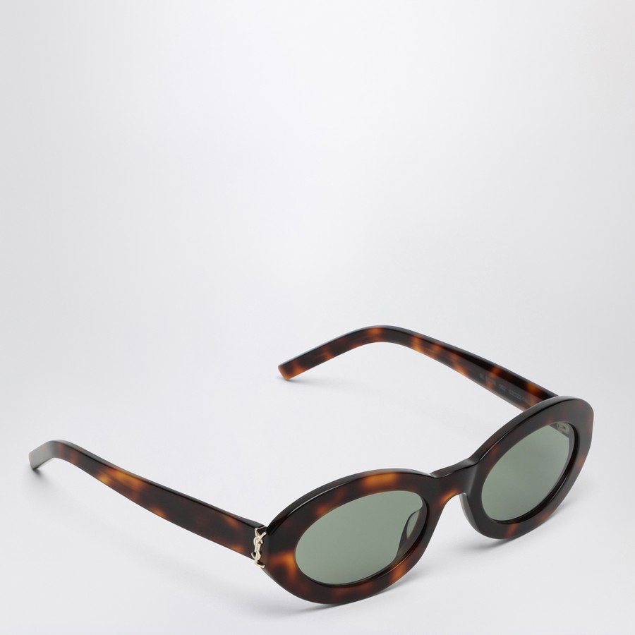 サングラス Saint Laurent Round sunglasses SL M136 Havana Saint Laurent Round Sunglasses SL M136 Havana – LOZURI®