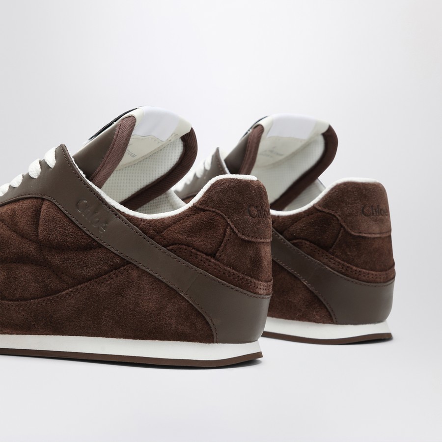 スニーカー Chloe Chloe Kick Chocolate Sneakers In Suede Chloé Chloé Kick Chocolate sneakers in suede | TheDoubleF