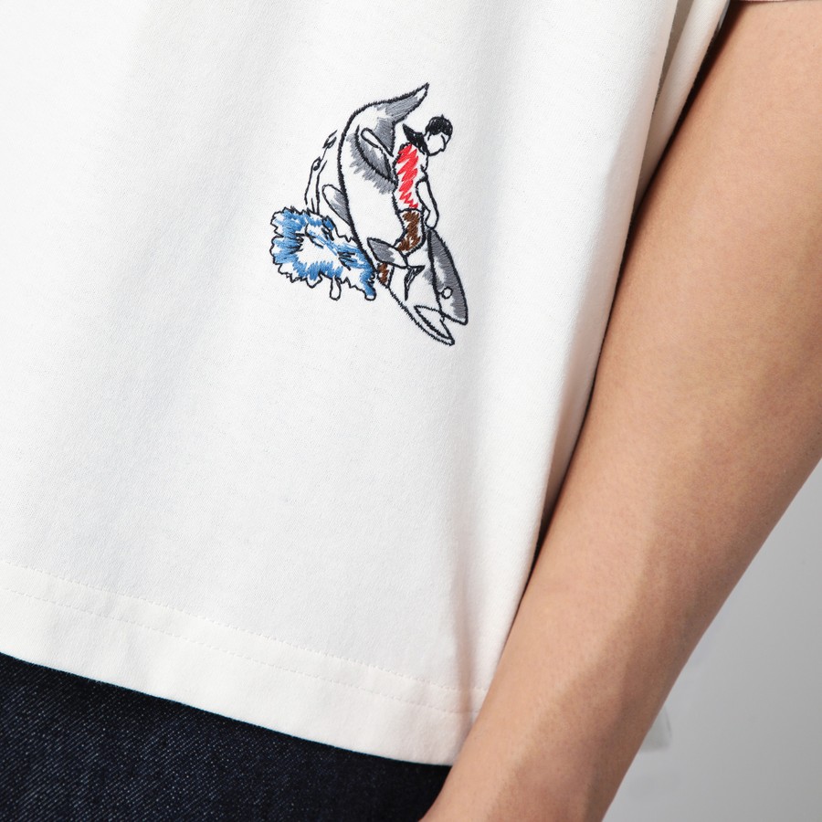 Tシャツ・カットソー BOTTEGA VENETA Men T Shirts 817516V4XI0 9071 White Bottega Veneta Cotton Jersey T-Shirt - LABELS