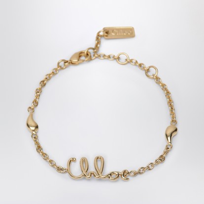 Valentino Garavani Gold Ovalette earrings with Swarovski