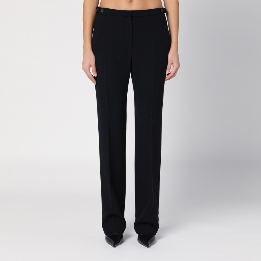 パンツ THE ROW Women Straight Pants 8303W2794 BLK Black The Row Pants & Jumpsuits for Women - Poshmark