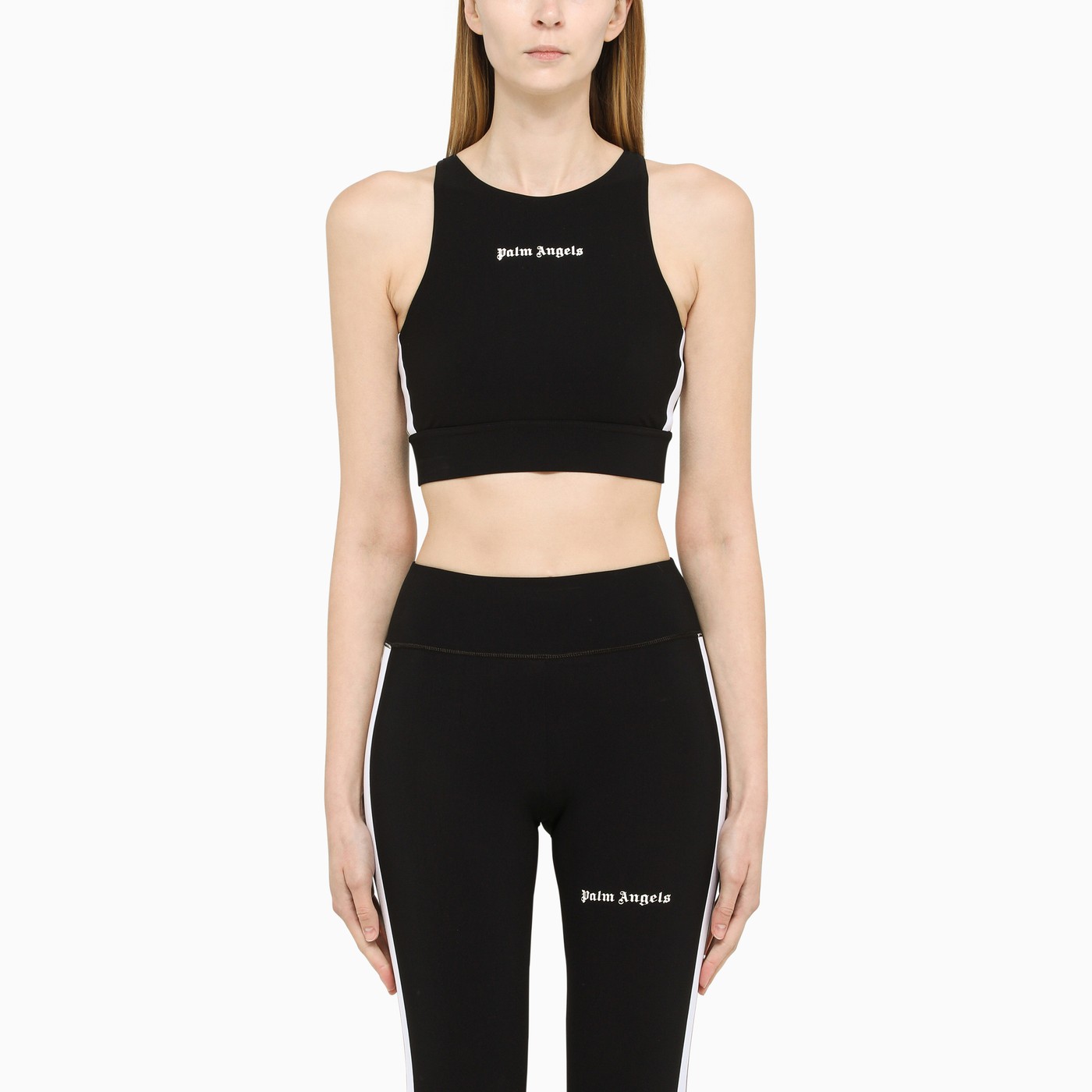 Palm Angels Black sports top TheDoubleF