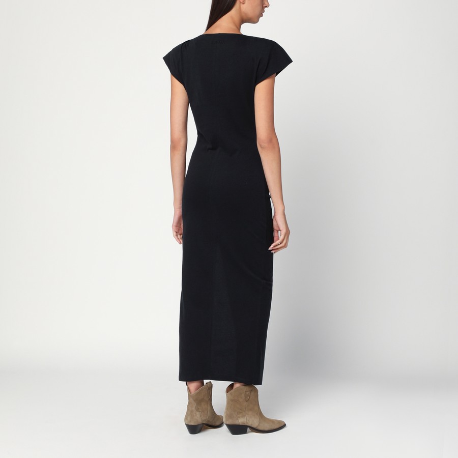 ISABEL MARANT Black Nadela dress in cotton | TheDoubleF