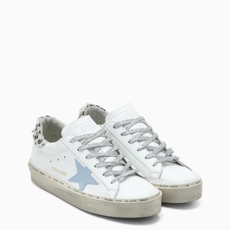 golden goose blue shoes