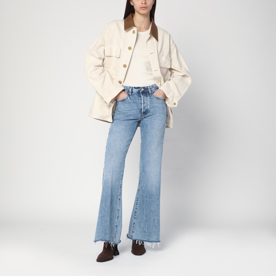 ボトムスその他 Frame Wide-leg The Lax jeans with washed effect Frame Wide-leg The Lax jeans with washed effect | TheDoubleF
