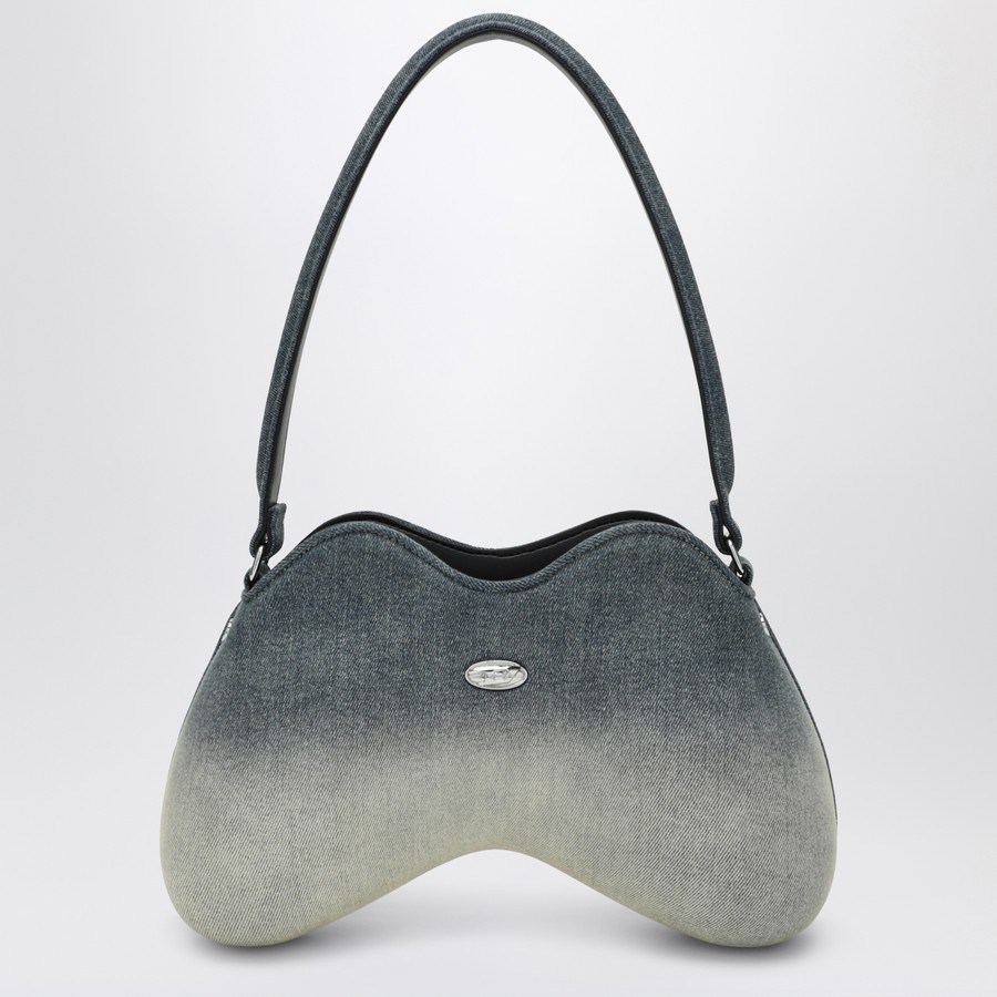 Diesel Double-D shoulder bag in denim | TheDoubleF