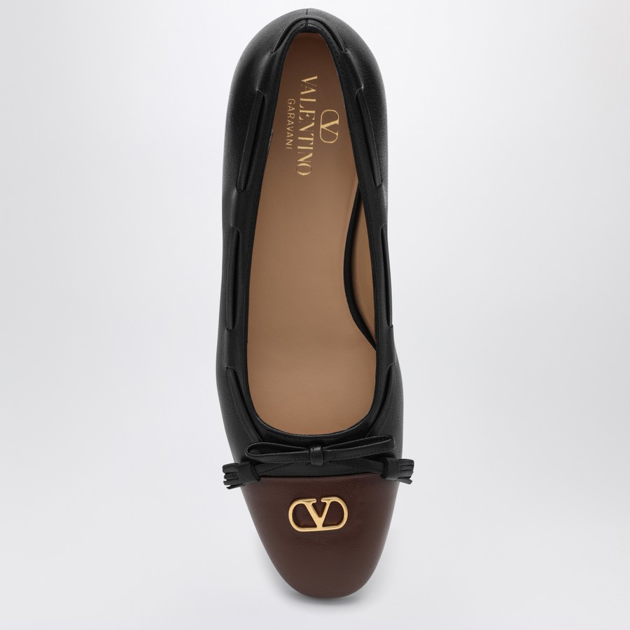 【関税&送料込】Valentino Garavani Ballerina Valet Du Roi In Valet Du Roi Kid Slingback Ballerina 25mmm for Woman in
