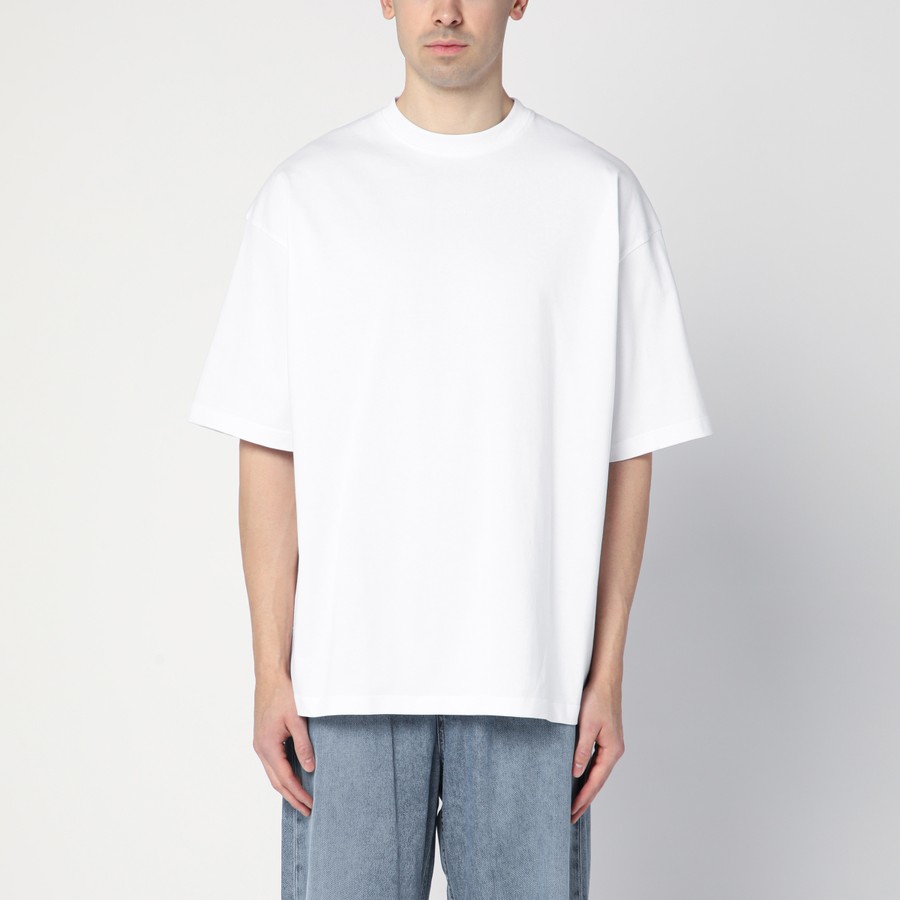 Tシャツ・カットソー DARKPARK Men T Shirts MJE09JSW09 White DARKPARK Organic cotton white T-shirt | TheDoubleF