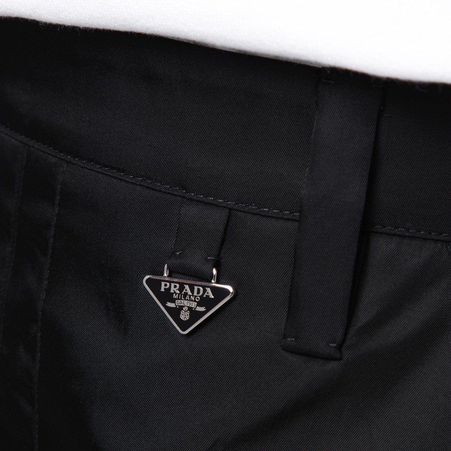 Prada Black flared Re-Nylon skirt | TheDoubleF