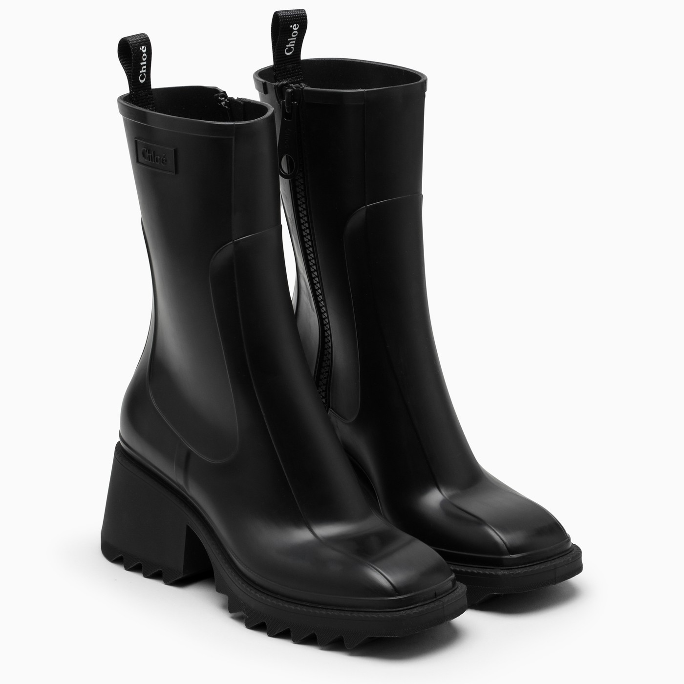 Chloé Black rubber boot TheDoubleF
