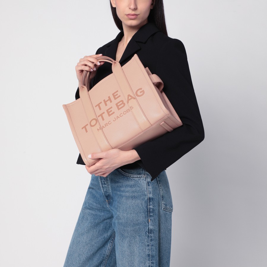 トートバッグ Marc Jacobs Rose Leather The Medium Tote Bag Marc Jacobs Rose leather The Medium Tote Bag | TheDoubleF