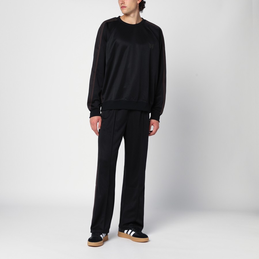 Needles Black crewneck sweatshirt | TheDoubleF