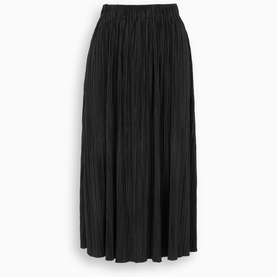Samsoe & Samsoe Sams?e Sams?e Uma Pleated Midi Skirt In Black