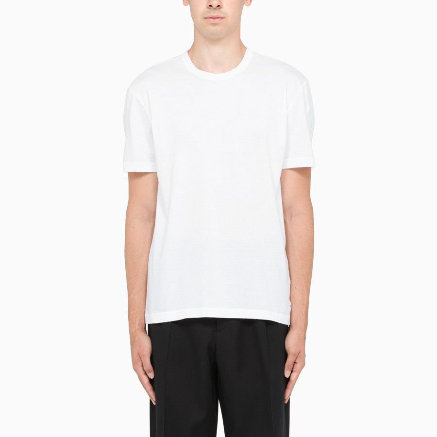 James Perse Femmes Blanc Manches Courtes T Shirt Ras Cou T-Shirt James Perse Femmes Blanc Manches Courtes T Shirt Ras Cou T-Shirt