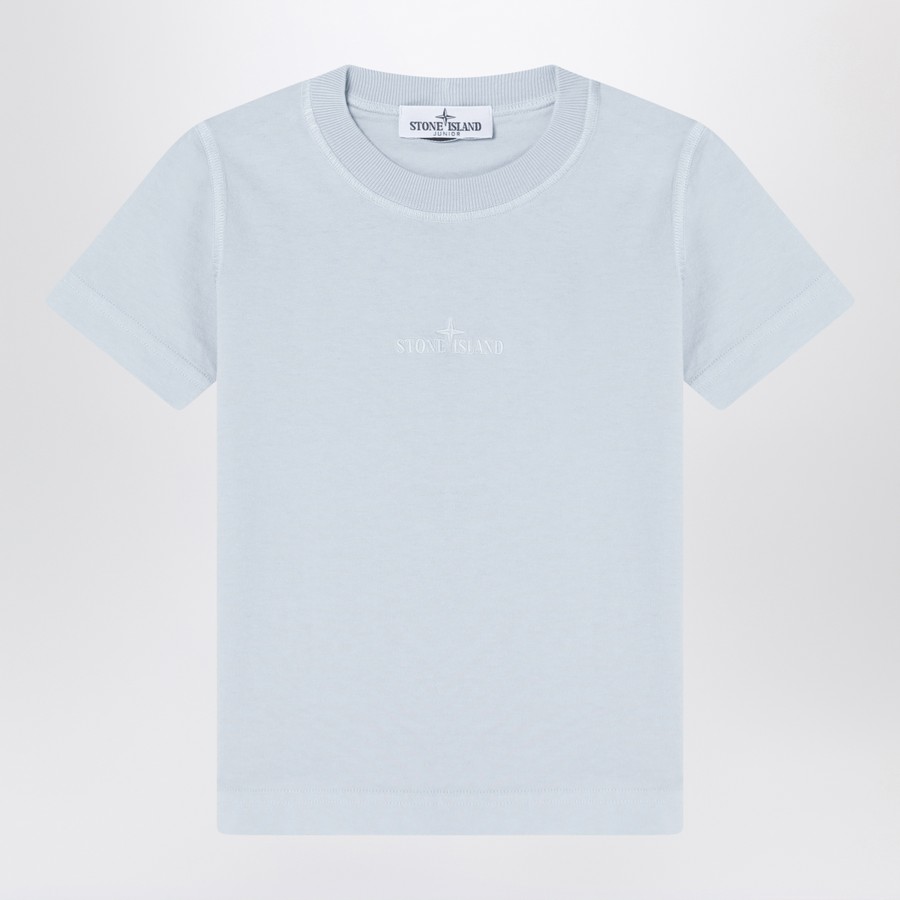 Odac Balenciaga T Shirt Babyblau Stone Island Light Blue T-shirt