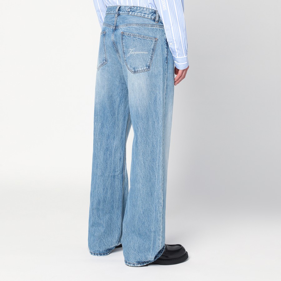 デニム・ジーパン JACQUEMUS FW25 (PAW00609AD0 003833C) The Ovalo de-Nîmes denim pants by JACQUEMUS | Official website