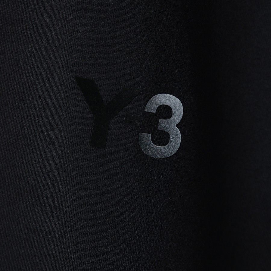 Tシャツ・カットソー Adidas Y-3 Black Cotton Y-3 Boxy T-Shirt 24315868_54381635_600.jpg