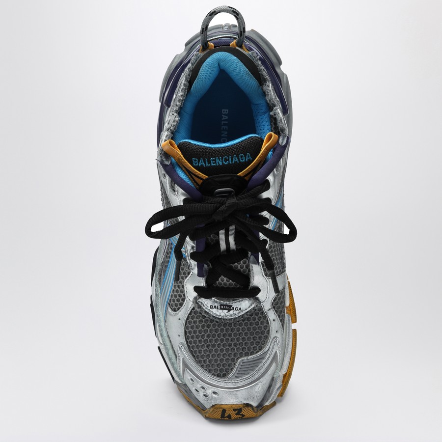 Balenciaga Sneaker Runner grey/blue/orange | TheDoubleF