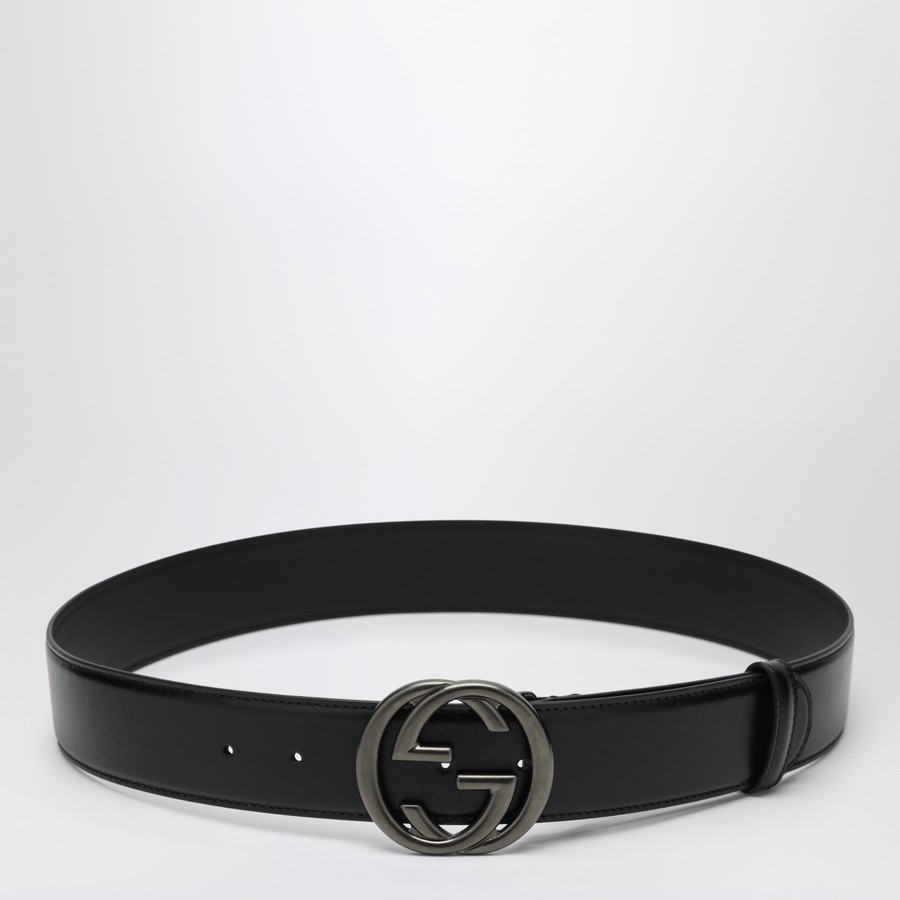 black small gucci belt