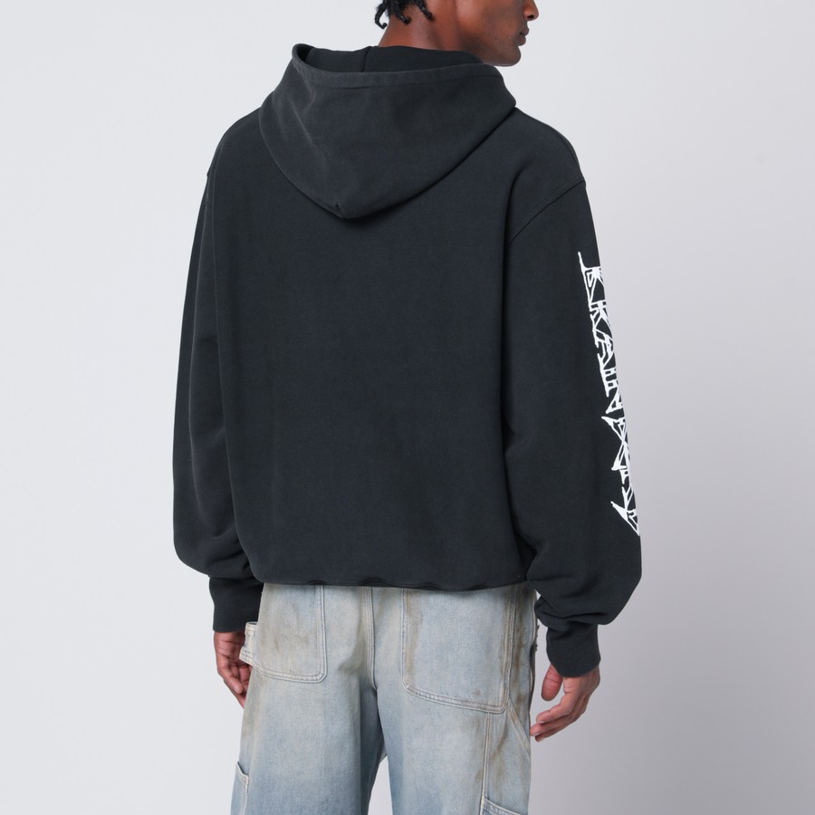 スウェット・トレーナー BRAIN DEAD FADED BLACK NEURO FREE ASSOCIATION SWEATSHIRT Brain Dead Faded black Neuro Free Association sweatshirt