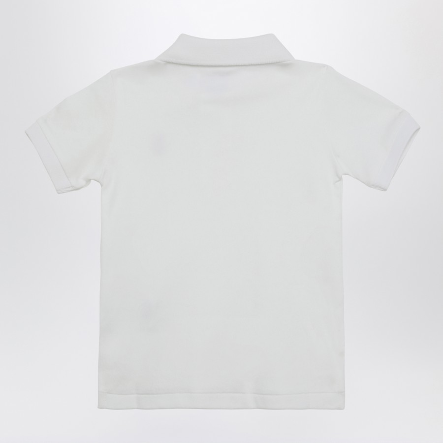 Tシャツ・カットソー Ralph Lauren Slim Fit White Cotton Polo Shirt with Logo Polo Ralph Lauren White cotton polo shirt with logo | TheDoubleF