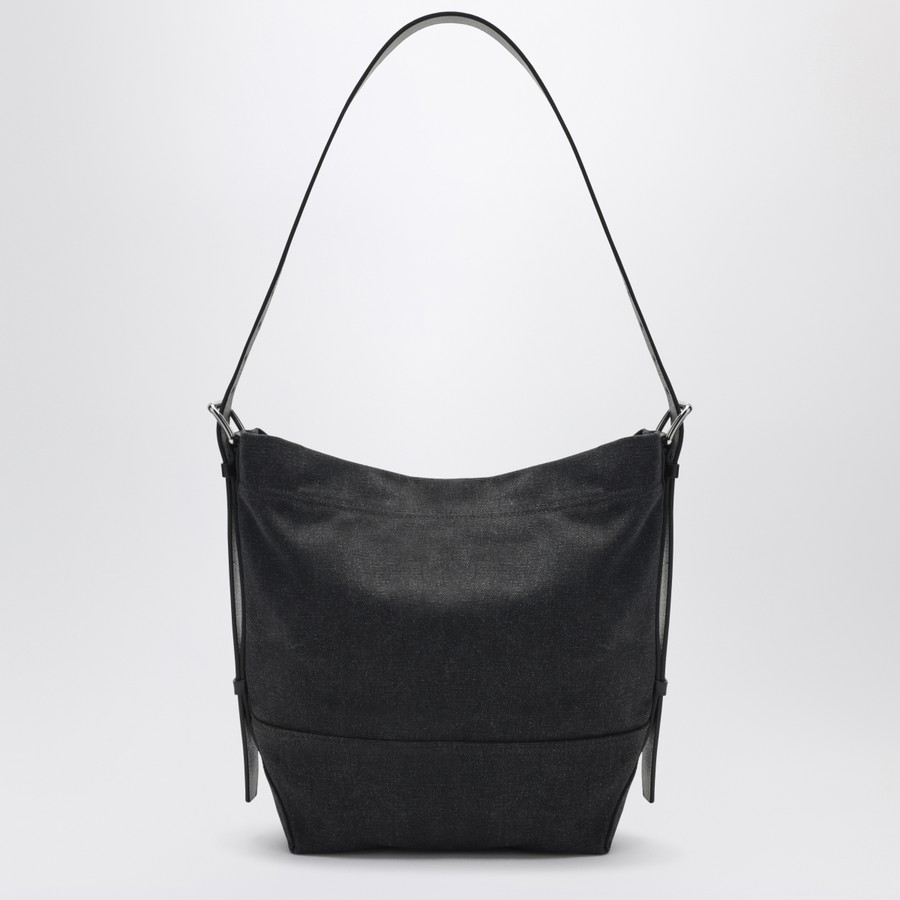 lemaire BELTED TOTE BAG ASH BLACK トートバッグ Lemaire Belted Tote Bag | Ash Black | Canoe Club